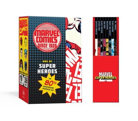 Marvel's Box of Super Heroes: The 80th Anniversary Mini Notebook Set by Marvel