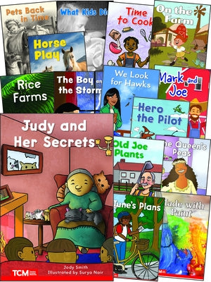 Decodable Books Grade 1 Set 2: 15-Book Set by Smith, Jodene