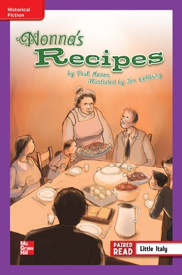 Reading Wonders Leveled Reader Nonna's Recipe: Ell Unit 6 Week 2 Grade 4 by McGraw Hill