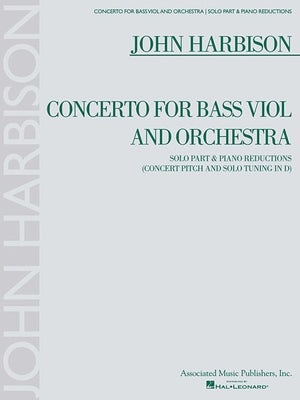 Concerto for Bass Viol: For Double Bass & Piano Reduction by Harbison, John