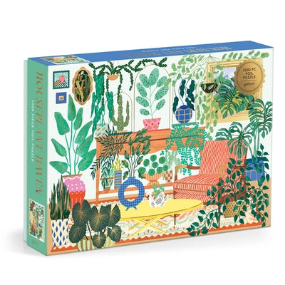 Houseplant Haven 1000 Piece Foil Puzzle by Galison