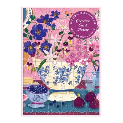 Joy Laforme Art of the Table Greeting Card Puzzle by Galison