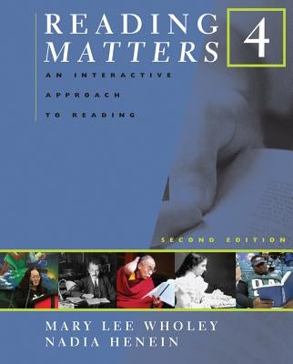 Reading Matters 4 by Wholey, Mary Lee