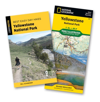 Best Easy Day Hiking Guide and Trail Map Bundle: Yellowstone National Park by Schneider, Bill
