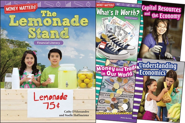 Financial Literacy Grades 2-3: 5-Book Set by Multiple Authors