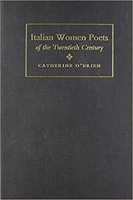 Italian Women Poets by O'Brien, Catherine