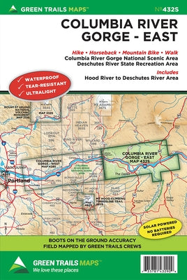 Columbia River Gorge East, or No. 432s by Maps, Green Trails