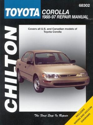 Toyota Corolla, 1988-97 by Chilton Automotive Books