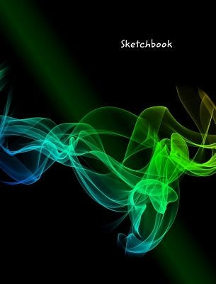 Sketchbook: Large Abstract Smoke Drawing Book by Journals, June Bug