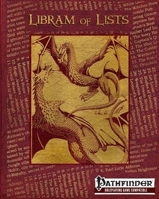 Libram of Lists: Pathfinder RPG Compatible by Thrush, Catherine