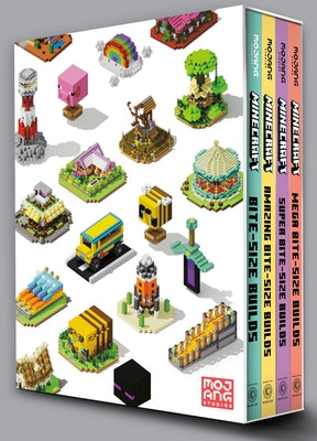 Minecraft: Bite-Size Builds Collection 4-Book Boxed Set: Minecraft: Bite Size-Builds, Minecraft: Super Bite-Size Builds, Minecraft: Amazing Bite-Size by Mojang Ab