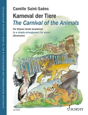 The Carnival of the Animals - Simple Piano Arrangement - Get to Know Classical Masterpieces by Saint-Saens, Camille