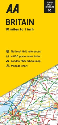 Road Map Britain by Aa Publishing, Aa Publishing