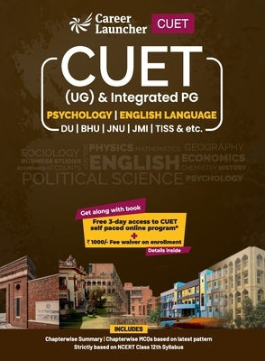 CUET 2022 Psychology (with English) by Launcher, Career