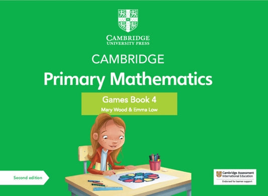 Cambridge Primary Mathematics Games Book 4 with Digital Access by Wood, Mary