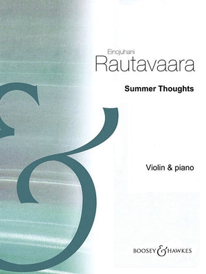 Summer Thoughts: Violin and Piano by Rautavaara, Einojuhani