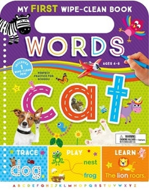 My First Wipe Clean Words by Kidsbooks Publishing