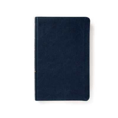 KJV Personal Size Bible, Navy Leathertouch by Csb Bibles by Holman