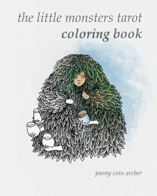The Little Monsters Tarot Coloring Book by Archer, Peony Coin
