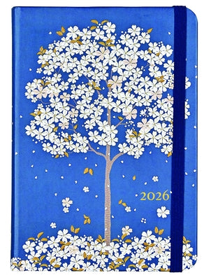 2026 Falling Blossoms Weekly Planner (16 Months, Sept 2025 to Dec 2026) by 