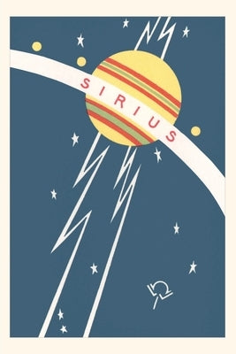 Vintage Journal Sirius and Planet by Found Image Press