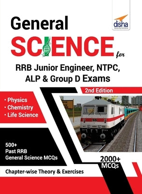 General Science for RRB Junior Engineer, NTPC, ALP & Group D Exams - 2nd Edition by Disha Experts
