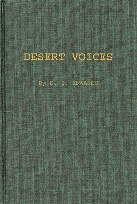 Desert Voices by Edwards, Elza I.