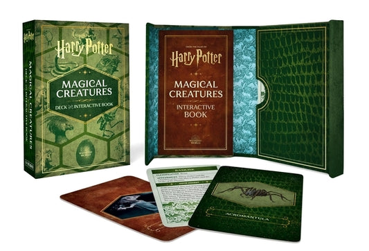 Harry Potter Magical Creatures Deck and Interactive Book by Lemke, Donald