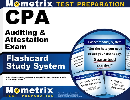 CPA Auditing & Attestation Exam Flashcard Study System: CPA Test Practice Questions & Review for the Certified Public Accountant Exam by Mometrix Accounting Certification Test T