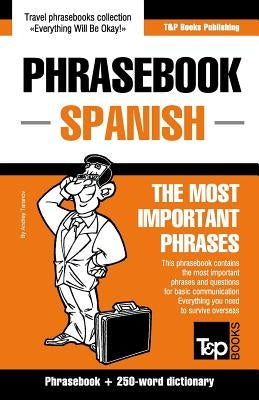 English-Spanish phrasebook and 250-word mini dictionary by Taranov, Andrey