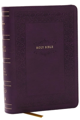 KJV Holy Bible, Compact Reference Bible, Leathersoft, Purple, 43,000 Cross-References, Red Letter, Comfort Print: Holy Bible, King James Version by Thomas Nelson
