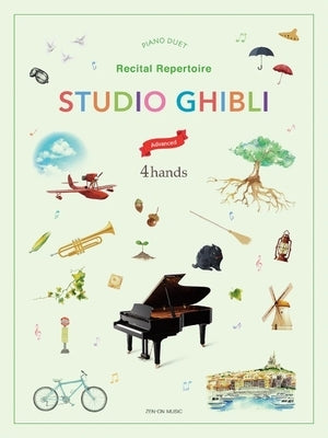 Hisaishi: Studio Ghibli Recital Repertoire for Advanced Piano Duet 4-Hand by Hisaishi, Joe