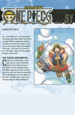 Eleven Supernovas. (One Piece, Vol. 51) by Oda, Eiichiro