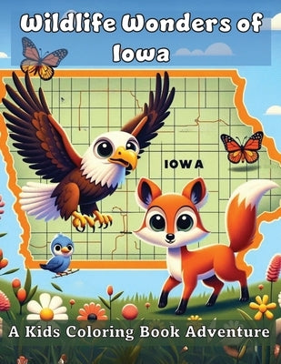 Wildlife Wonders of Iowa: A Kids Coloring Book Adventure by Adventures, Ashley And Joshua