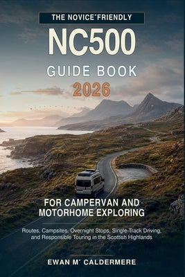 The Novice-Friendly NC500 Guide Book 2026 for Campervan and Motorhome Exploring: Routes, Campsites, Overnight Stops, Single-Track Driving, and Respons by Ewan M Caldermere
