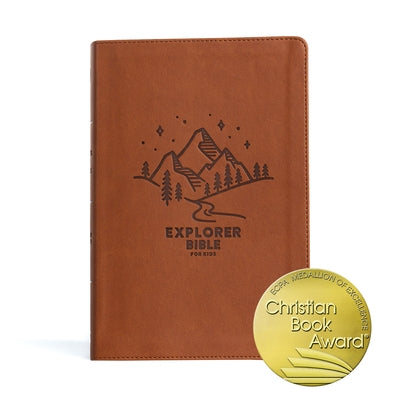 CSB Explorer Bible for Kids, Brown Mountains Leathertouch, Indexed: Placing God's Word in the Middle of God's World by Csb Bibles by Holman