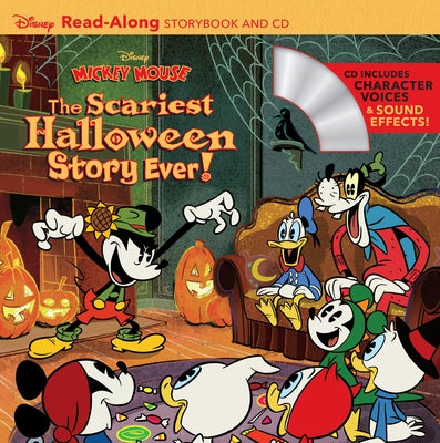 Disney Mickey Mouse: The Scariest Halloween Story Ever! [With Audio CD] by Disney Books