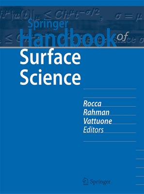 Springer Handbook of Surface Science by Rocca, Mario