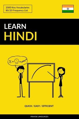 Learn Hindi - Quick / Easy / Efficient: 2000 Key Vocabularies by Languages, Pinhok