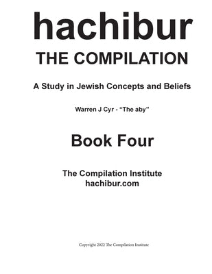 hachibur Book Four by Cyr, Warren J.