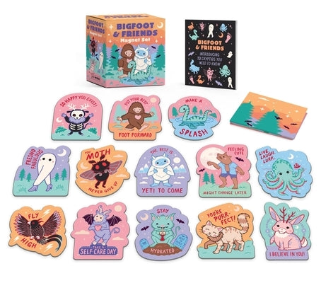 Bigfoot & Friends Magnet Set by Thomas, Mollie