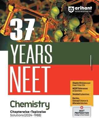 37 Years Neet- Chemistry by Bajpai, Dr Jaya
