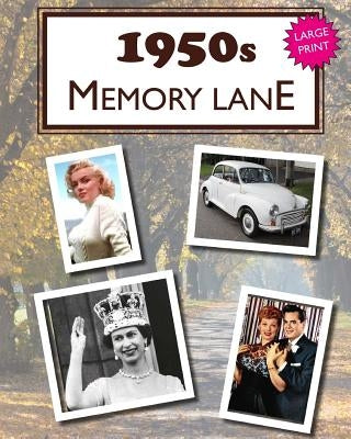 1950s Memory Lane: Large print book for dementia patients by Morrison, Hugh