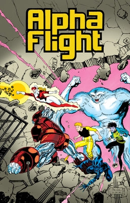 Alpha Flight by Mantlo & Lee Omnibus Jim Lee Cover by Mantlo, Bill