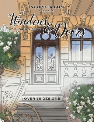 Windows & Doors: Adult coloring book by Mikle, Toby