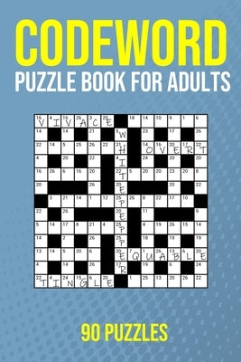 Codeword Puzzle Book for Adults - 90 Puzzles: CodeCracker Word Games (UK Spelling) by Publishing, Puzzler Pro