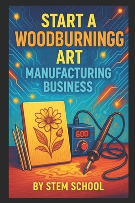 Start a Woodburning Art Manufacturing Business: Sell DIY Pyrography with Tools, Templates and Softwood Pieces by School, Stem