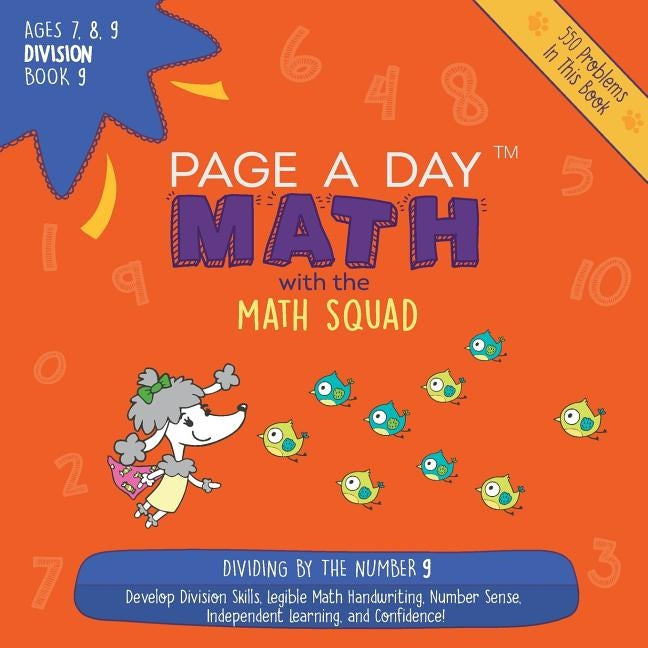Page A Day Math Division Book 9: Dividing by 9 by Auerbach, Janice