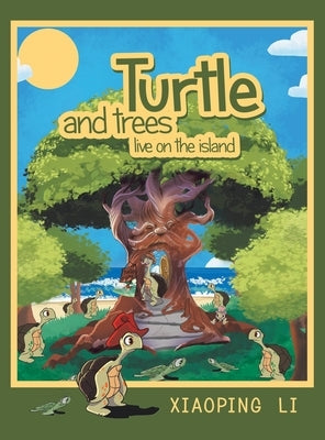 Turtle and trees live on the island by Li, Xiaoping