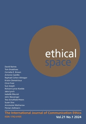 Ethical Space Vol. 21 Issue 1 by Matheson, Donald